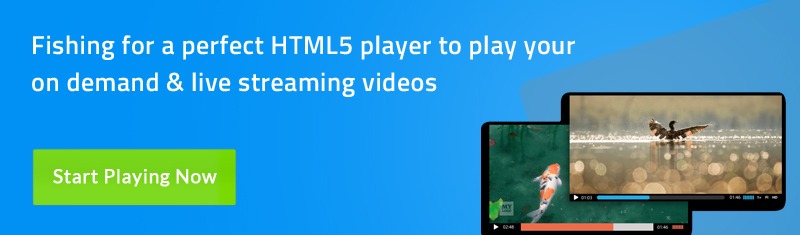 html5 video player streaming