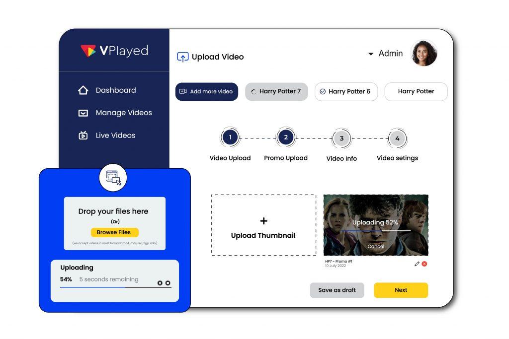 video CMS platform